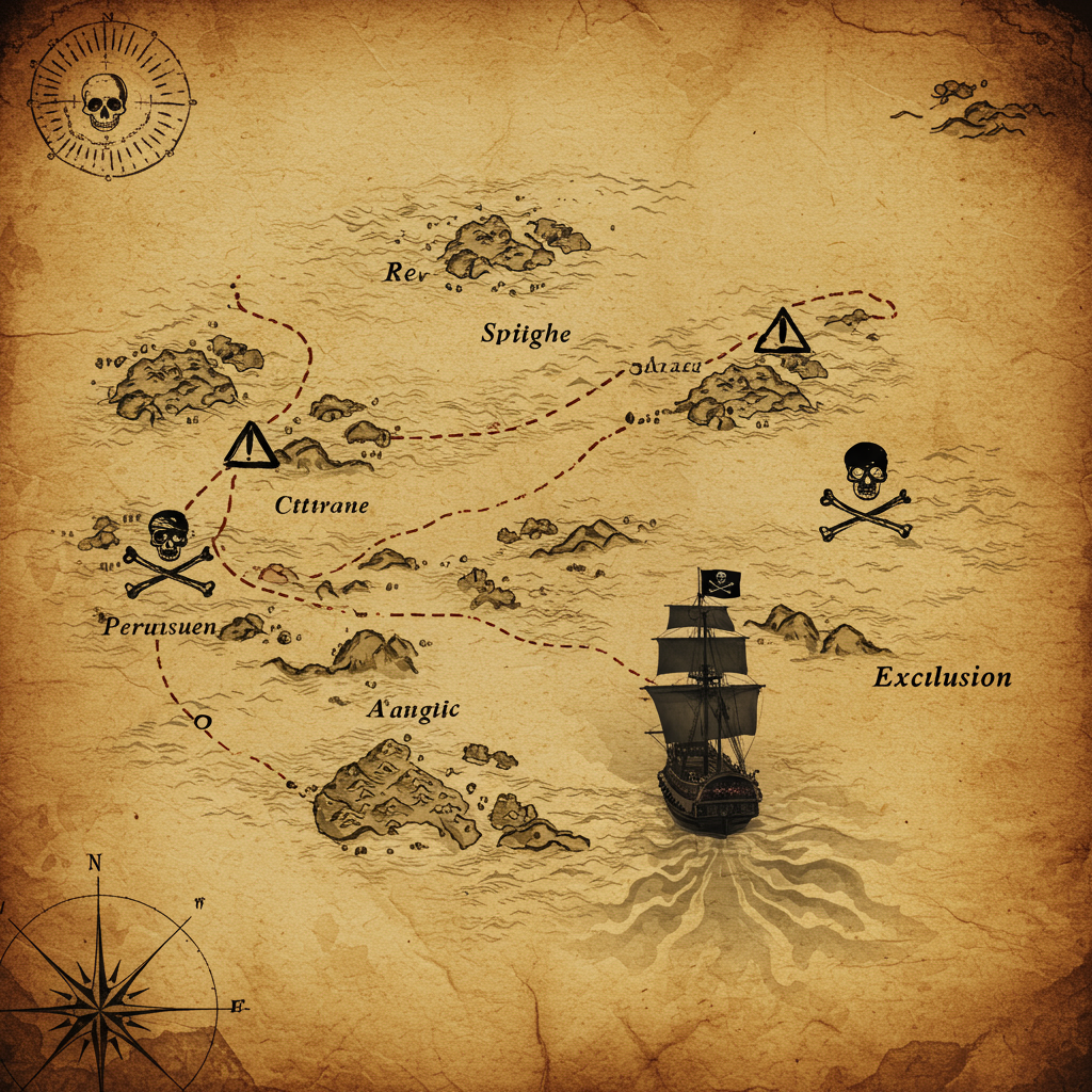 Treacherous waters exclusions